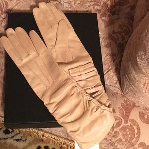 Valentino long gloves leather new